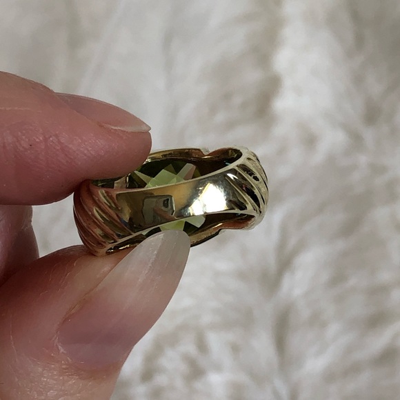 David Yurman Peridot Ring - Picture 9 of 12